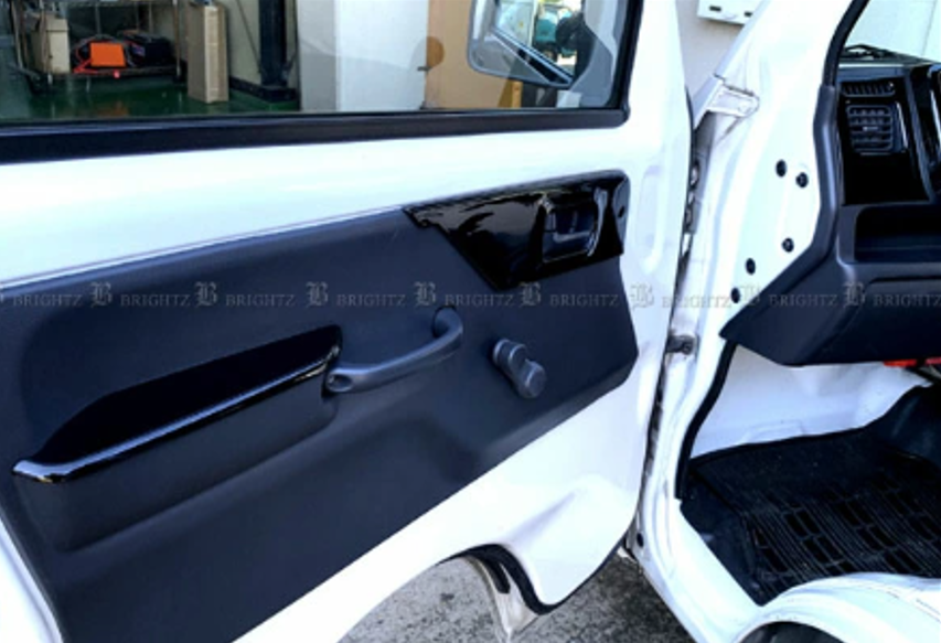 Interior Panel 9-piece Set Piano Black for Suzuki Super Carry DA16T