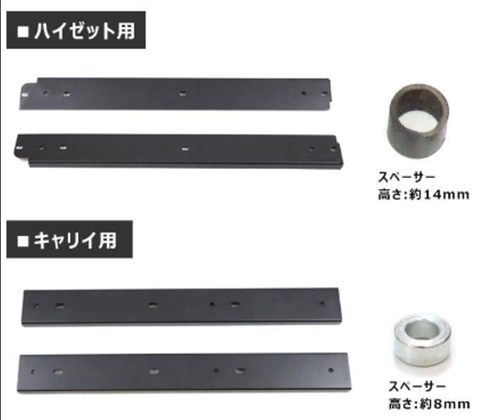 Roll Bar Black for Suzuki Carry Truck DA16T