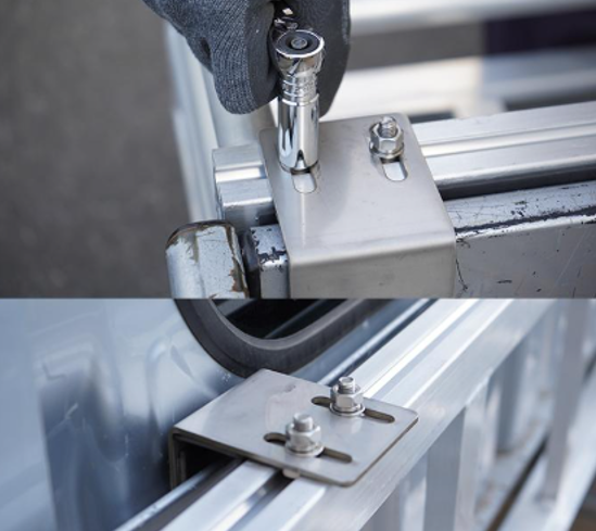 Cargo Basket Aluminum Silver for Suzuki Carry Truck DA16T DA63T