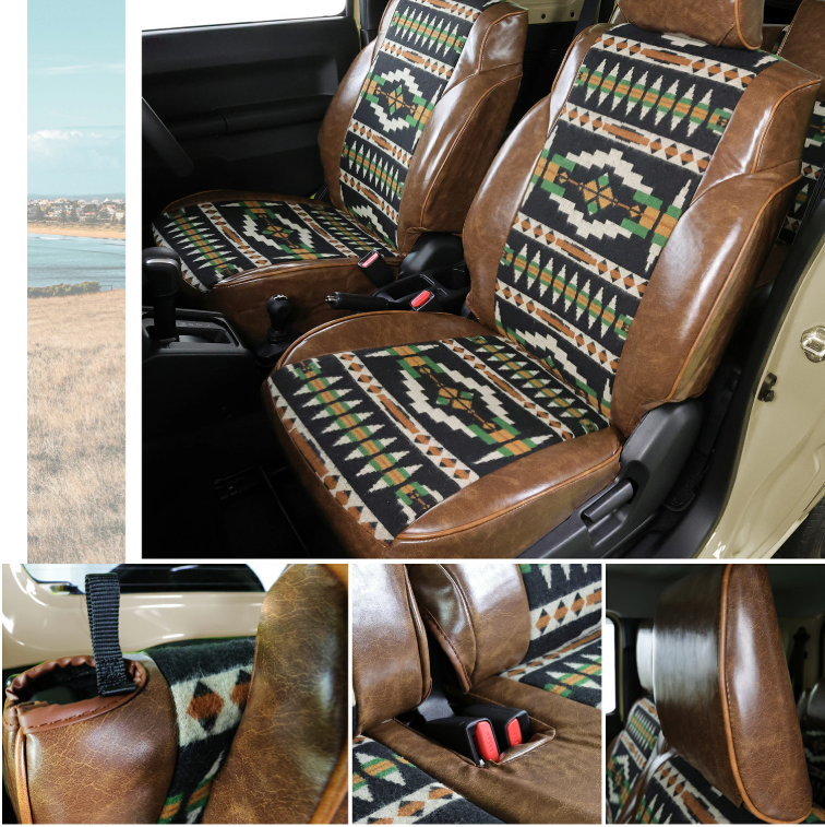 Liberta Sedona Series Seat Cover Fits Land Cruiser Prado KZJ78G KZJ78W 8-Seater