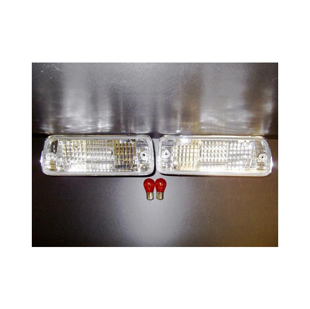 LED Tail Lamps & Corner & Winker & Side Marker Left/Right Set Fit Land Cruiser Prado KZJ78G KZJ78W