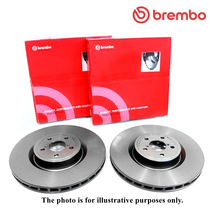 Fits Subaru Impreza GRB GVB Front Brake Disc Left and right set brembo 09.7812.21