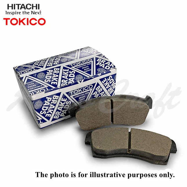 Fits Toyota Land Cruiser HDJ101K Front Brake Pads TOKICO TN570M