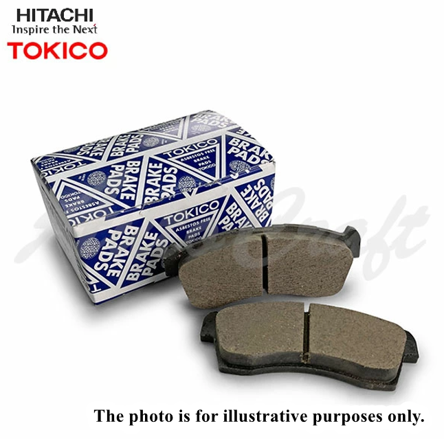 Fits Toyota Land Cruiser HDJ101K Rear Brake Pads TOKICO TN571