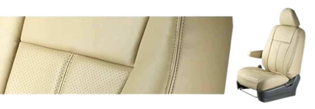 Grande Luxury Series Extra-Thick Seat Cover Set Available in 3 Colors Fits Toyota Land Cruiser UZJ100W HDJ101K VX / VX Limited 5-Seater