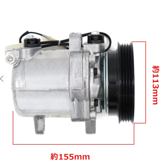 AC Compressor Fits Suzuki Carry Truck DA16T DA63T DA65T 95200-58J20