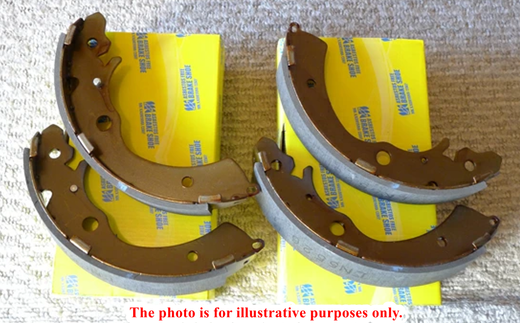 MK Kasyama Rear Brake Shoe Set Fits Honda Acty HA8 HA9