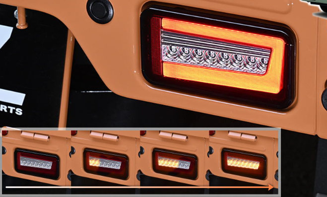 LED Tail Lamp Meteor Version Red Smoke Lens for Suzuki Carry Truck DA16T DA63T