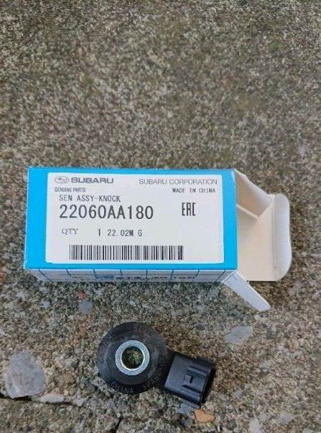 مجموعة حساس الصدمات الأصلية من سوبارو (JDM) لسيارات فورستر S13 وليجاسي B14 وXV وG24، رقم القطعة 22060AA180