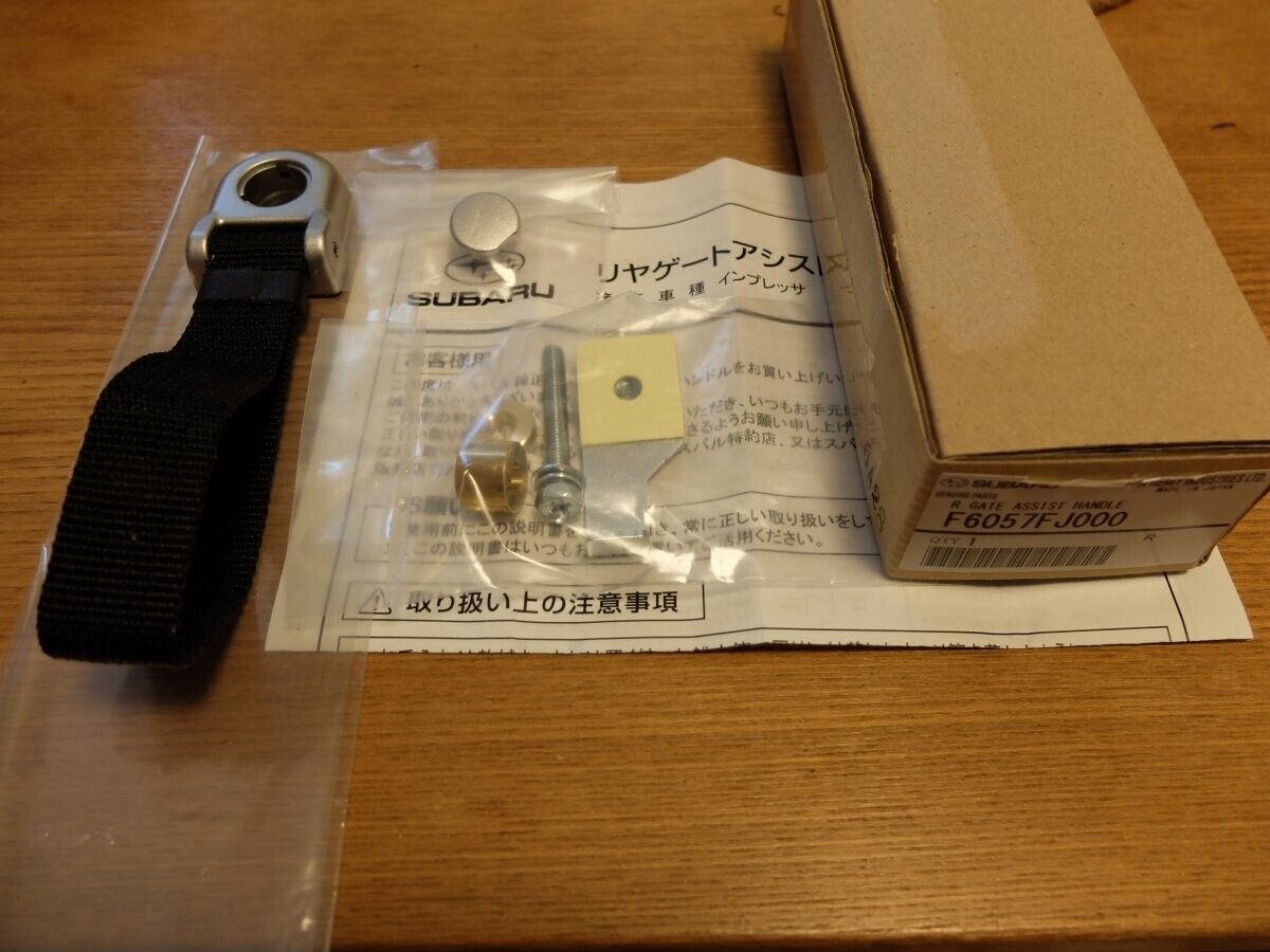 SUBARU Genuine JDM Rear gate Assisut handle IMPREZA XV HYBRID F6057FJ000