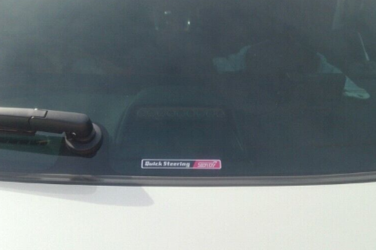 SUBARU Genuine JDM IMPREZA WRX STI GDB 02-07 Quick Steering Sticker Decal 91572FE000