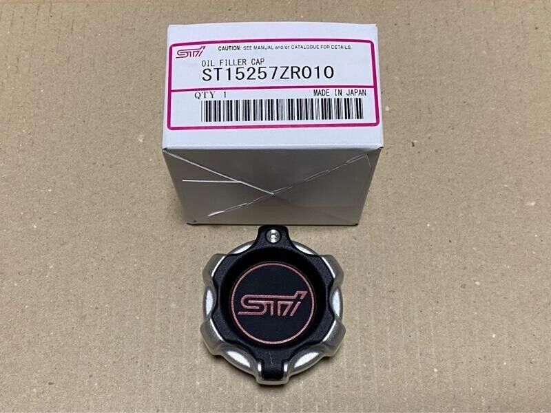 SUBARU Genuine JDM ST15257ZR010 IMPREZA LEGACY BRZ WRX STI Oil Filler Cap Tracking