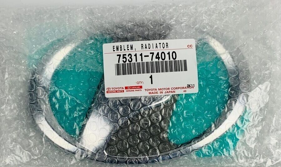 Toyota Genuine JDM IQ GJ10 Emblem Front Badge N OEM Japan Parts Products