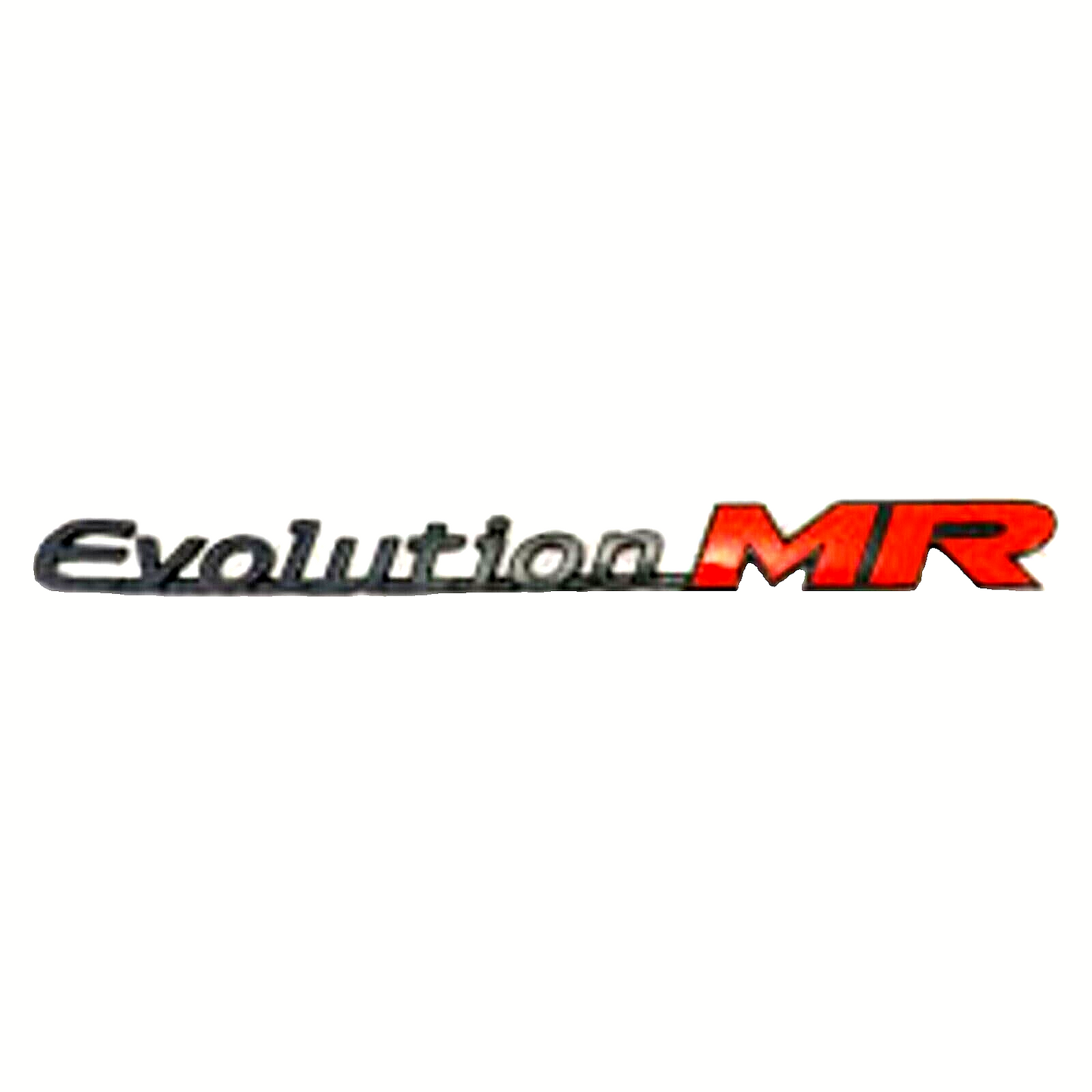 شعار ميتسوبيشي لانسر إيفولوشن MR الأصلي (JDM) رقم #evo8، صنع في اليابان، رقم القطعة 7415A007