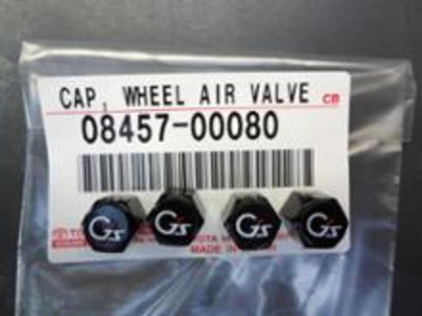غطاء صمام عجلة تويوتا الأصلي JDM PRIUS G'z ZVW30 G'z رقم 08457-00080 OEM