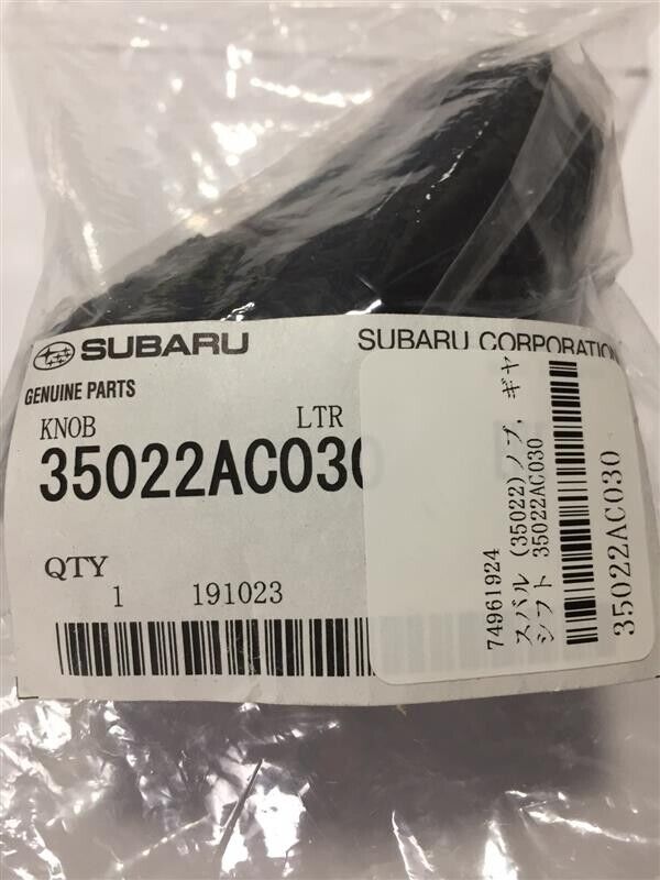 SUBARU Genuine JDM 35022AC030 GC8 Impreza WRX 5MT Leather Shift Knob Legacy
