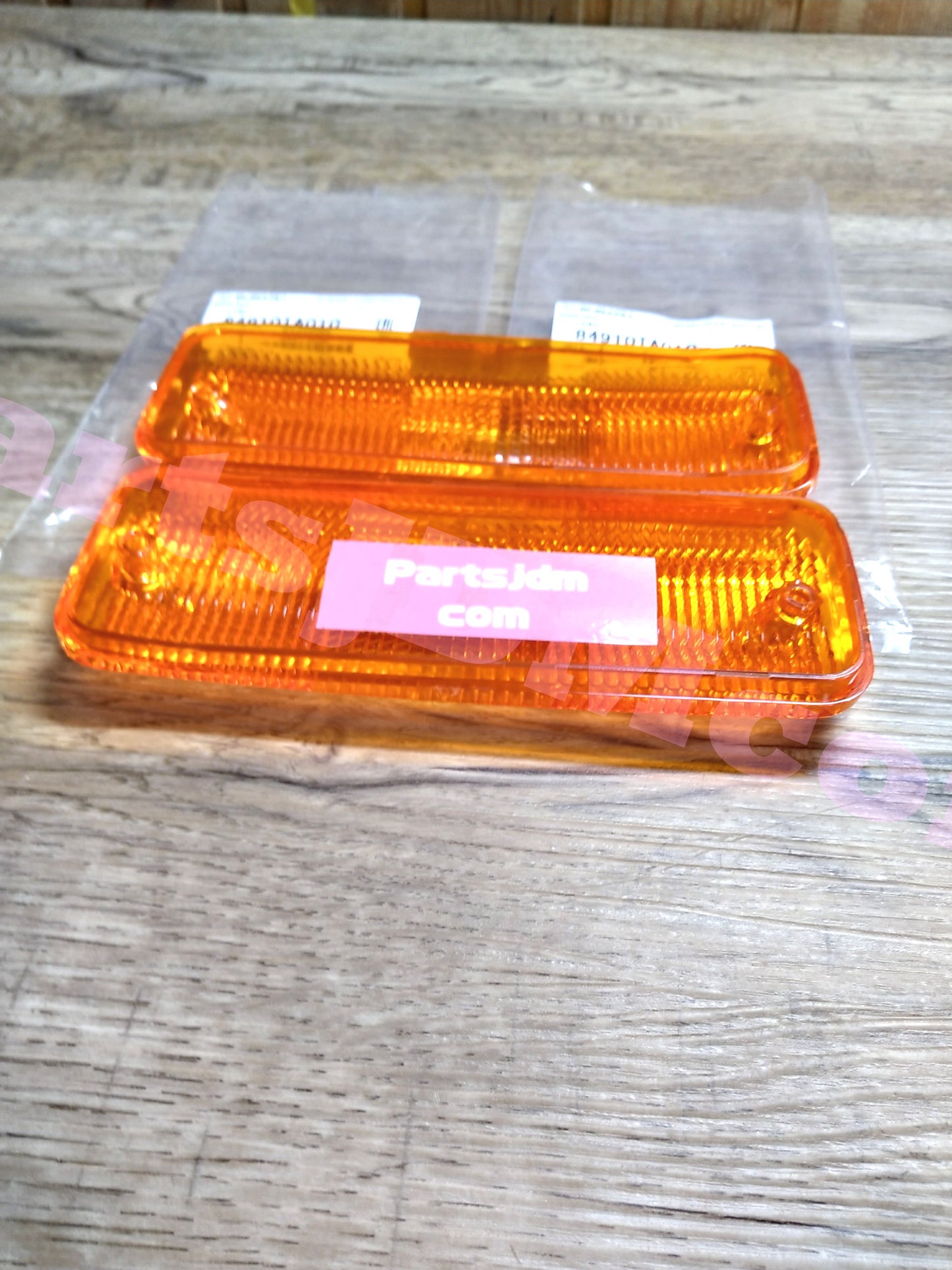 SUBARU SAMBAR JDM TRUCK KS3 KS4 Front Bumper Winker Lens Cover L&R SET