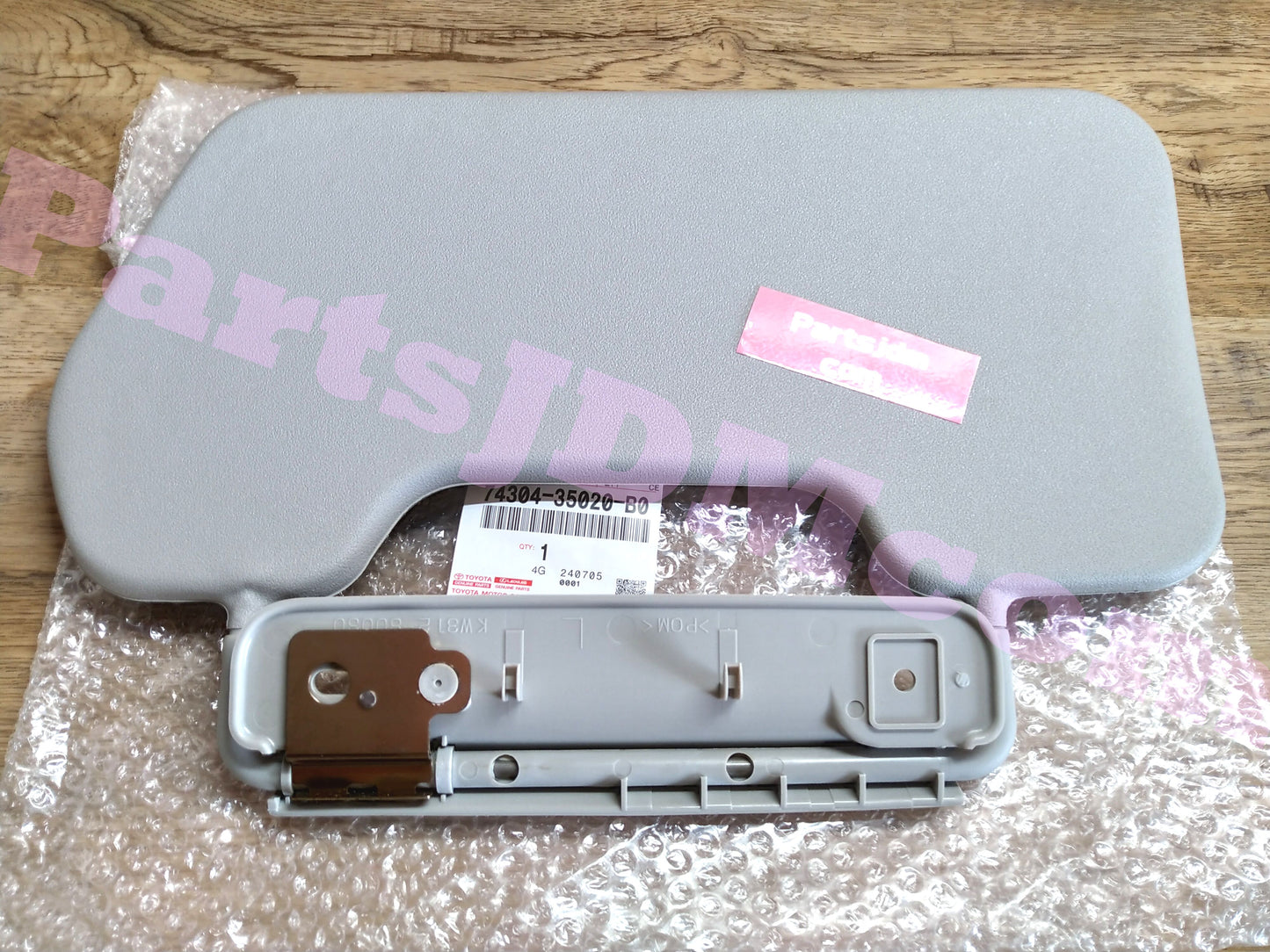 TOYOTA Genuine JDM FJ Cruiser GSJ10 GSJ15 Side Sun Visor Right & Left Set OEM