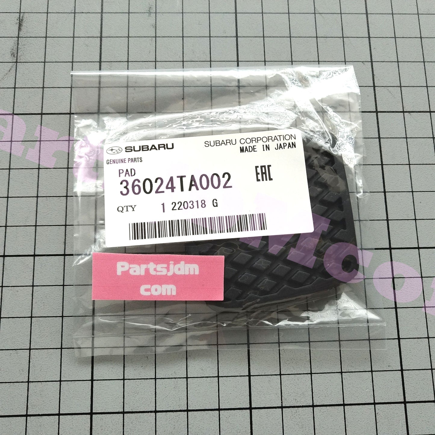 Subaru Genuine JDM Brake OR Clutch Pedal Pad Sambar KS4 KS3 KV4 KV3 Domingo FA7 FA8