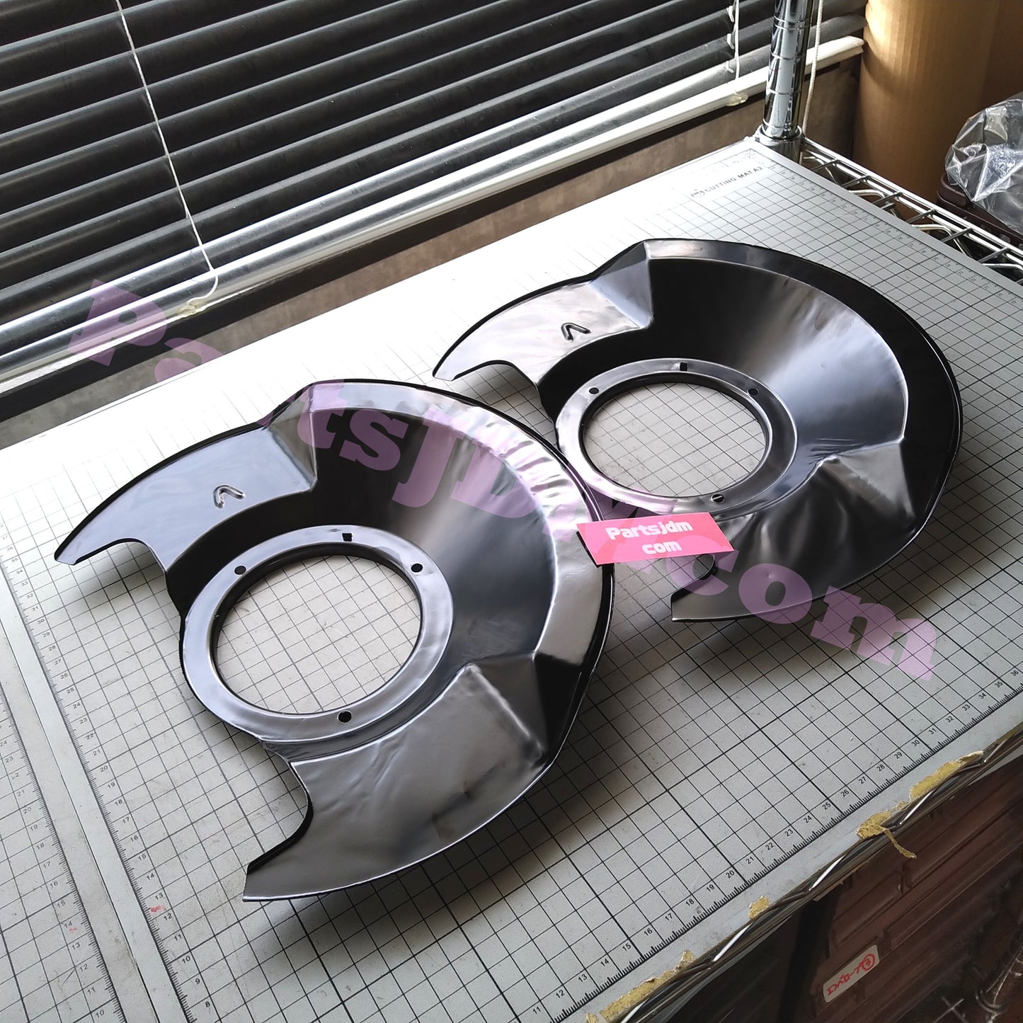 HONDA Genuine JDM CR-X EG2 CIVIC EG EK4 EJ1 RH LH Set Front Brake Splash Guard OEM 45255-SR3-V01 x2