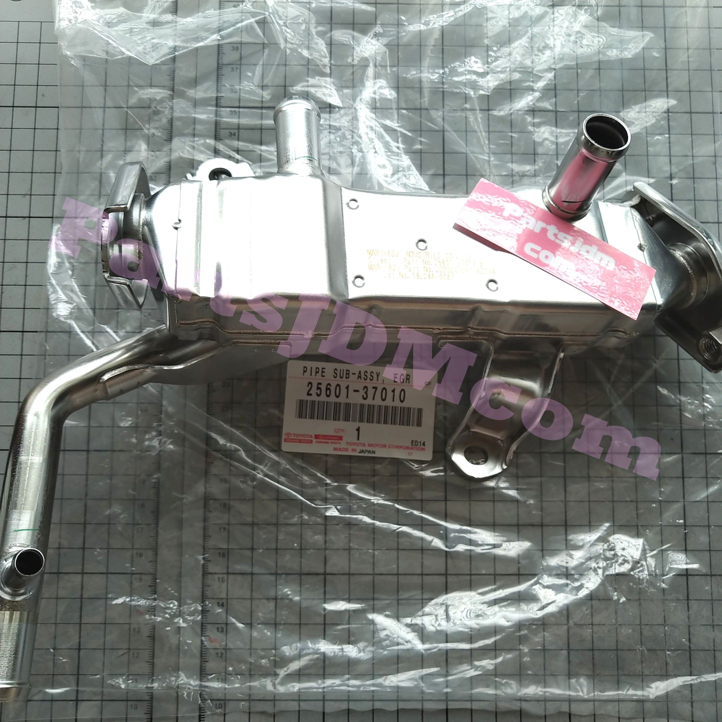 TOYOTA Genuine JDM EGR Pipe Cooler LEXUS CT200H VOXY PRIUS ZVW30 ZVW35 25601-37010