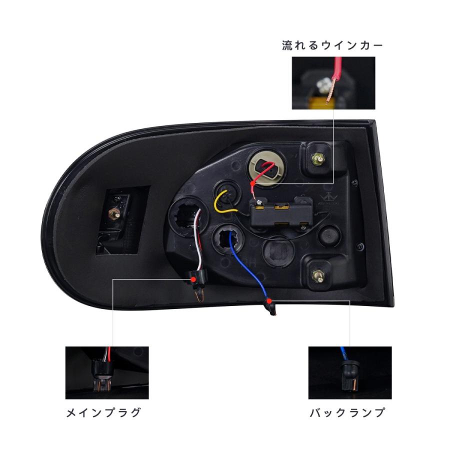 Fits TOYOTA FJ Cruiser 2010-2022 LED Tail Lamps Land Rover Style Smoked Lens Sequential Turn Signals