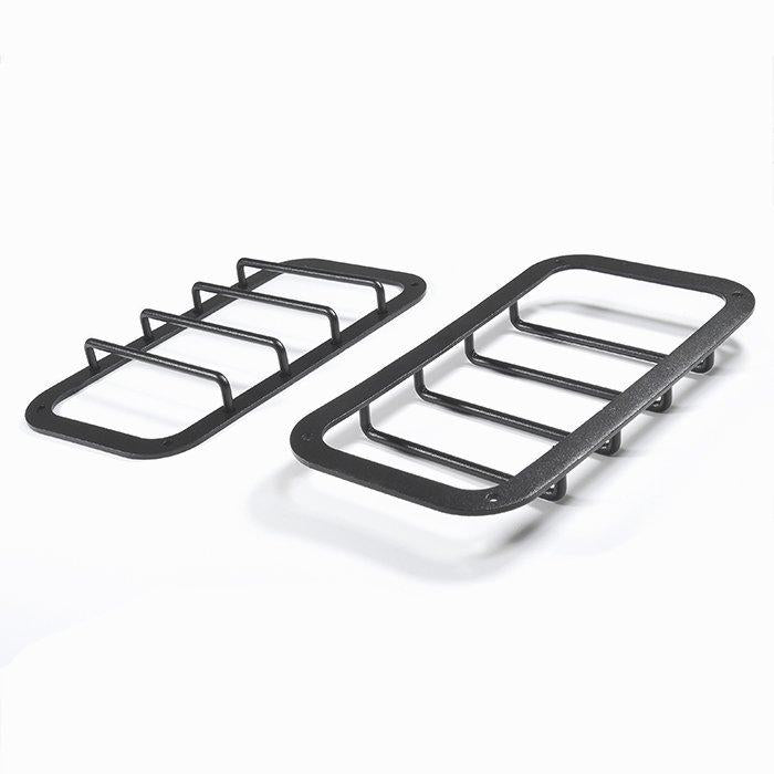 Tail Light Guard Set Fits Subaru S200/S500 Series Truck Black Off-Road Style
