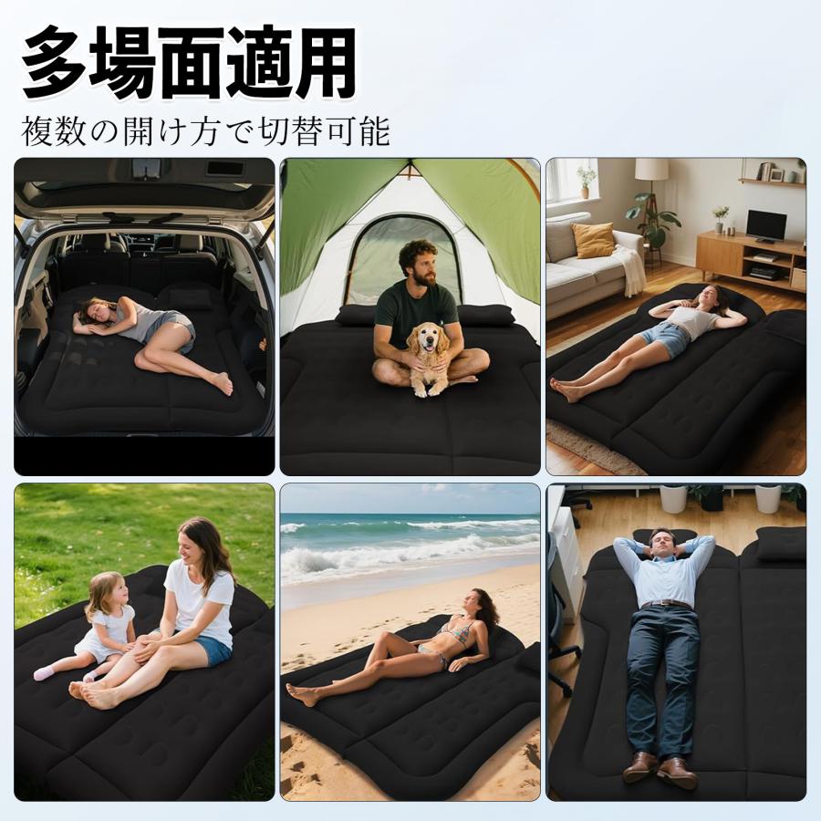 Fits Toyota Land Cruiser 100 Series Air Bed for Car Camping with Electric Pump