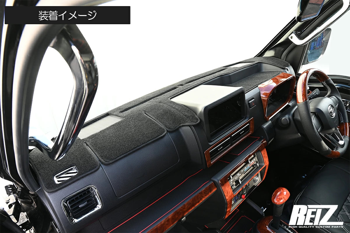Dashboard Mat for Daihatsu Hijet Truck S500P S510P 6.8-Inch Audio-Free