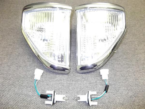 Fits Toyota Land Cruiser Prado 70 78 Series Crystal Headlight, Corner, Turn Signal & Side Marker Set 12V - LJ71 LJ78