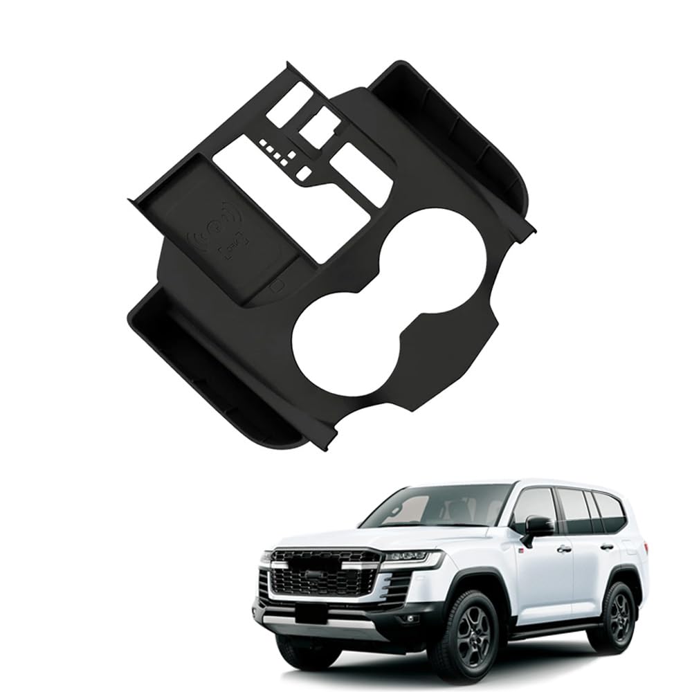 Silicone Center Console Storage Protection Cover Fits Toyota Land Cruiser 300 / LC300 / FJ300 / Prado 300 2021–2023