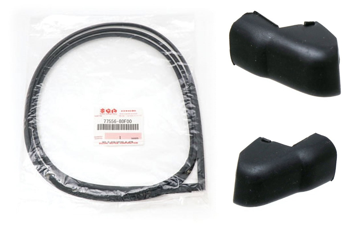SUZUKI Genuine JDM Cappuccino EA11R EA21R Edge Protector Garnish R&L Set Molding OEM