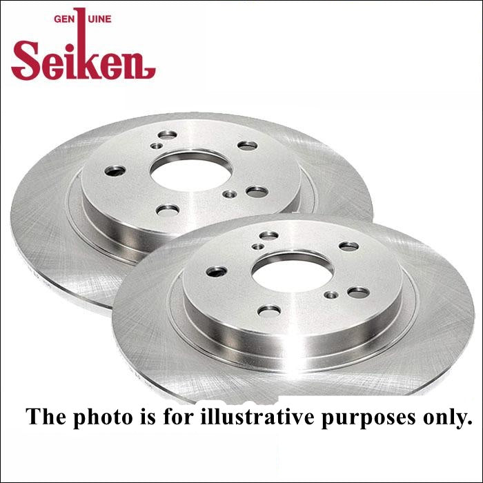 Fits SUBARU Impreza GH GR GVB Brake Rotor Rear 500-76102 Left/Right Set Disc Rotor Seiken
