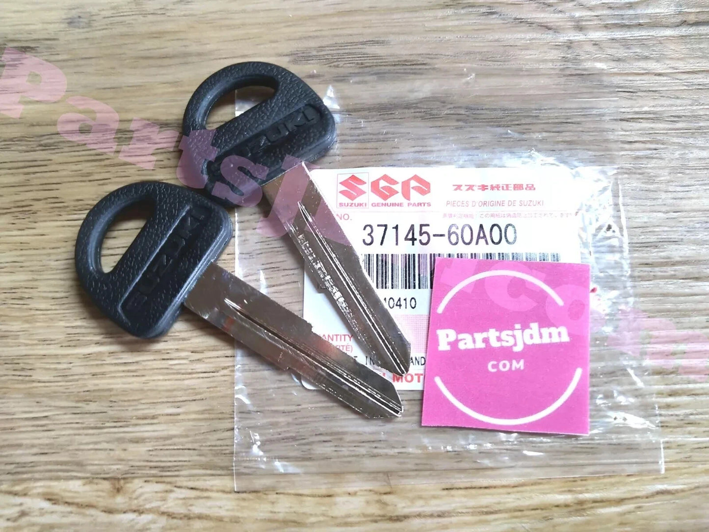 Genuine Suzuki Carry DA63T Blank Key Black MT AT 37145-60A00x2 EVERY Jimny