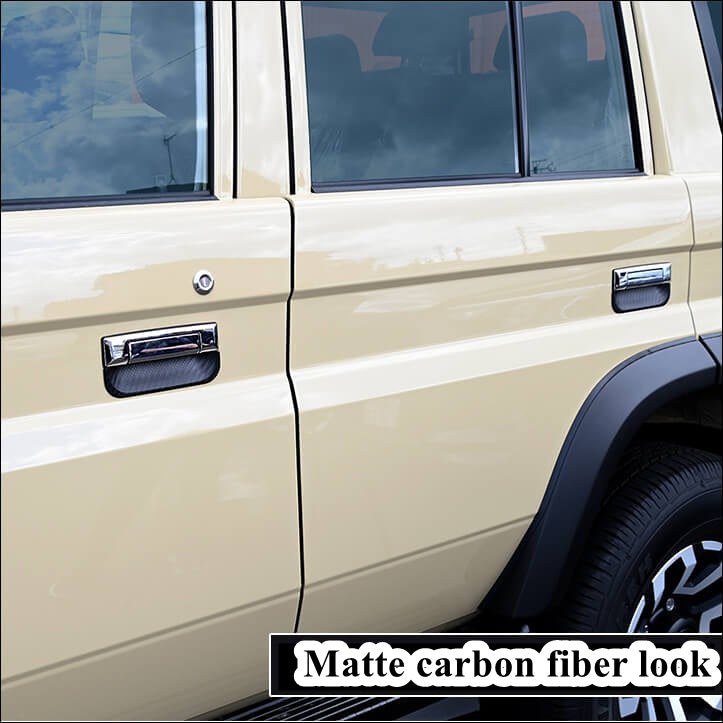 Fits Toyota Land Cruiser 70 GDJ Door Handle Protector Panel Custom Accessory