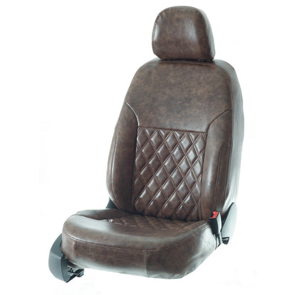 Premium PVC Leather Full Seat Cover Set Fits Toyota Land Cruiser UZJ100W HDJ101K