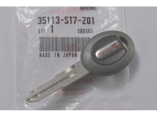 مفتاح هوندا أصلي غير مقطوع لسيارة إنتيجرا تايب آر DC2 DB8 JDM، رقم القطعة 35113-ST7-Z01، أصلي من المصنع