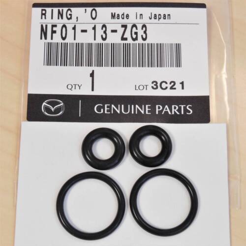 MAZDA GENUINE JDM FD3S RX-7 Fuel Injection Injector O-ring Set NF01-13-ZG3 & ZG4