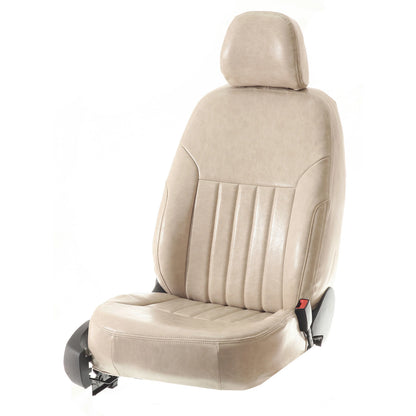 Premium PVC Leather Full Seat Cover Set Fits Toyota Land Cruiser UZJ100W HDJ101K