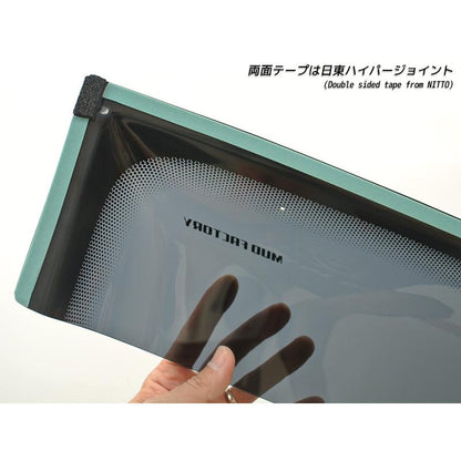 Door Visor Big Wide Dark for Suzuki Carry Super Carry DA16T Window Deflector