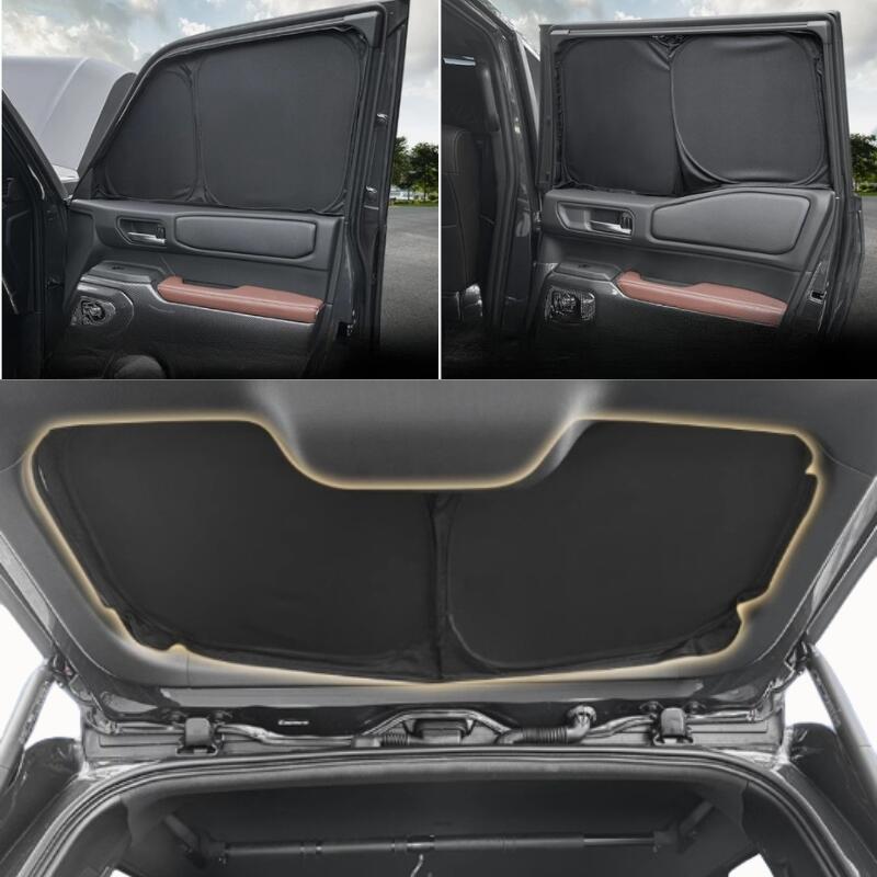 Full Sunshade Set for Toyota Land Cruiser 250 - Sun Shade UV Block Heat Insulation