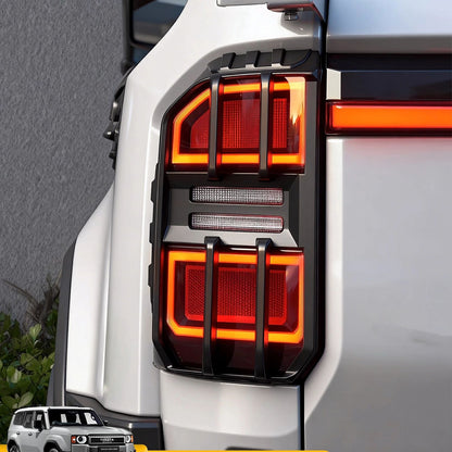 Tail Light Cover Trim for Toyota Land Cruiser 250 series Matte Black Exterior Accessory