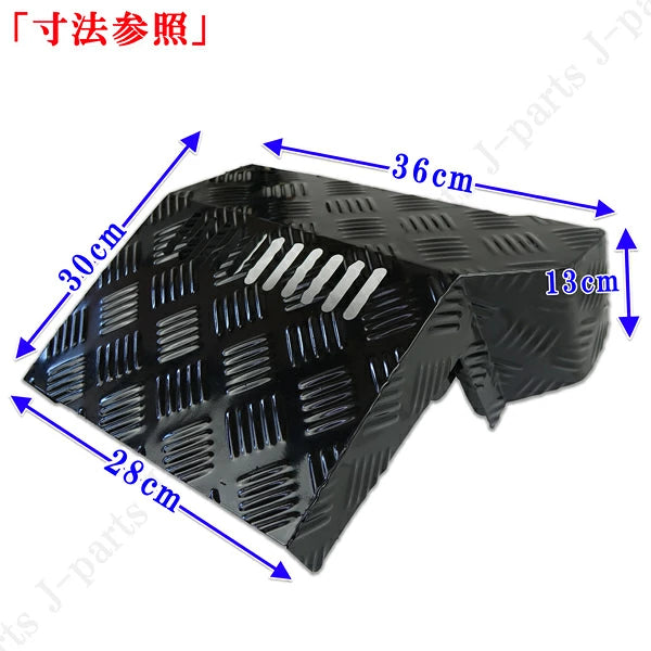 Black Stainless Steel Battery Cover Fits Suzuki Carry Truck DA16T DG16T DR16T