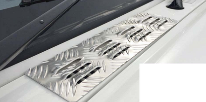Aluminum Checker Plate Cowl Panel Cover for Toyota Land Cruiser 70 GRJ79