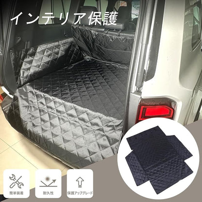 Pet Trunk Mat for Toyota Land Cruiser 250 Series, Foldable Waterproof Cargo Liner