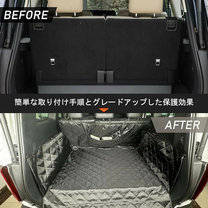Pet Trunk Mat for Toyota Land Cruiser 250 Series, Foldable Waterproof Cargo Liner