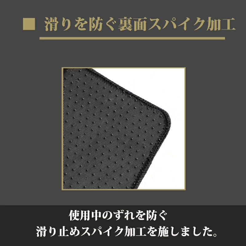 Black Floor Mat Set Fits Toyota Land Cruiser 60 Series 5-Seater