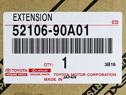 Genuine Toyota Land Cruiser 60 Rear Bumper Corner Cover 52106-90A01 52107-90A00