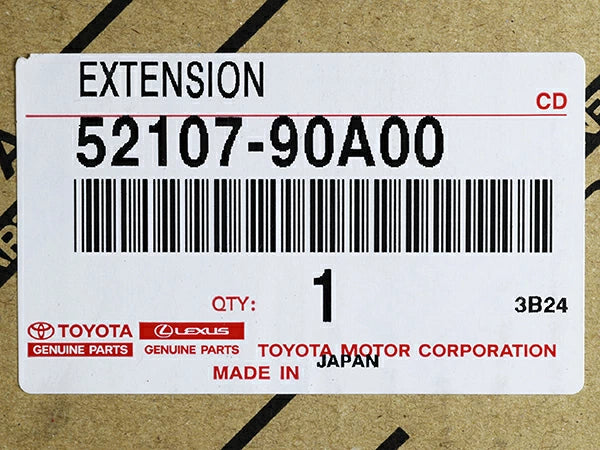 Genuine Toyota Land Cruiser 60 Rear Bumper Corner Cover 52106-90A01 52107-90A00