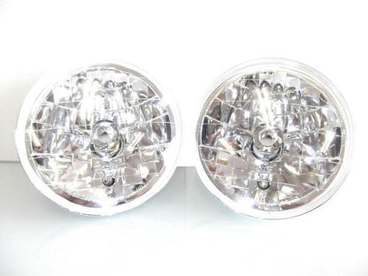 New Headlight & Corner Lamp Set (Left & Right) for Land Cruiser 60 Series (Round Headlight Model)